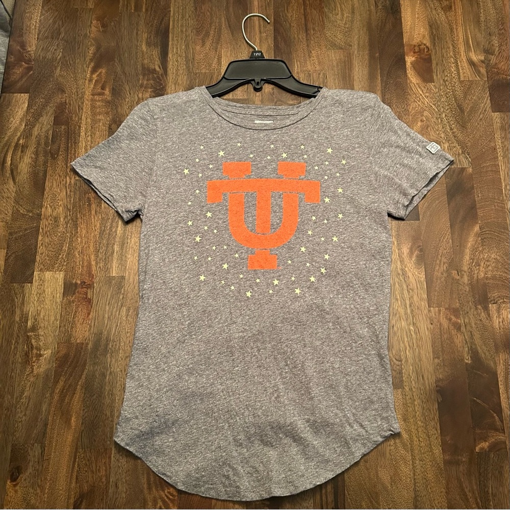 Tailgate University of Tennessee Gray T-Shirt with Orange Graphic